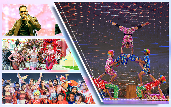 Live stand-up comedy and magic shows at Ramoji Carnivibe New Year celebration in Hyderabad Live stand-up comedy and magic shows at Ramoji Carnivibe New Year celebration in Hyderabad